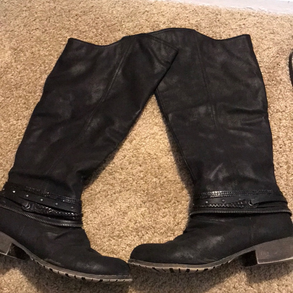 Knee high boots